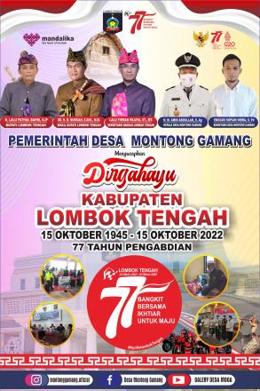 Selamat Hari Jadi ke-77 kabupaten lombok tengah